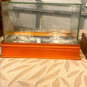 Double Baseball Display Case